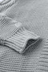 Open Front Chunky Knit Cardigan